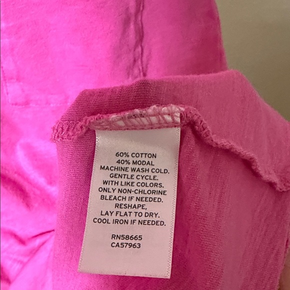 Caslon Pink Short Sleeve Tee - Picture 5 of 6